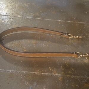 Coach Tabby Vachetta Leather 21inch Strap with Gold Hardware